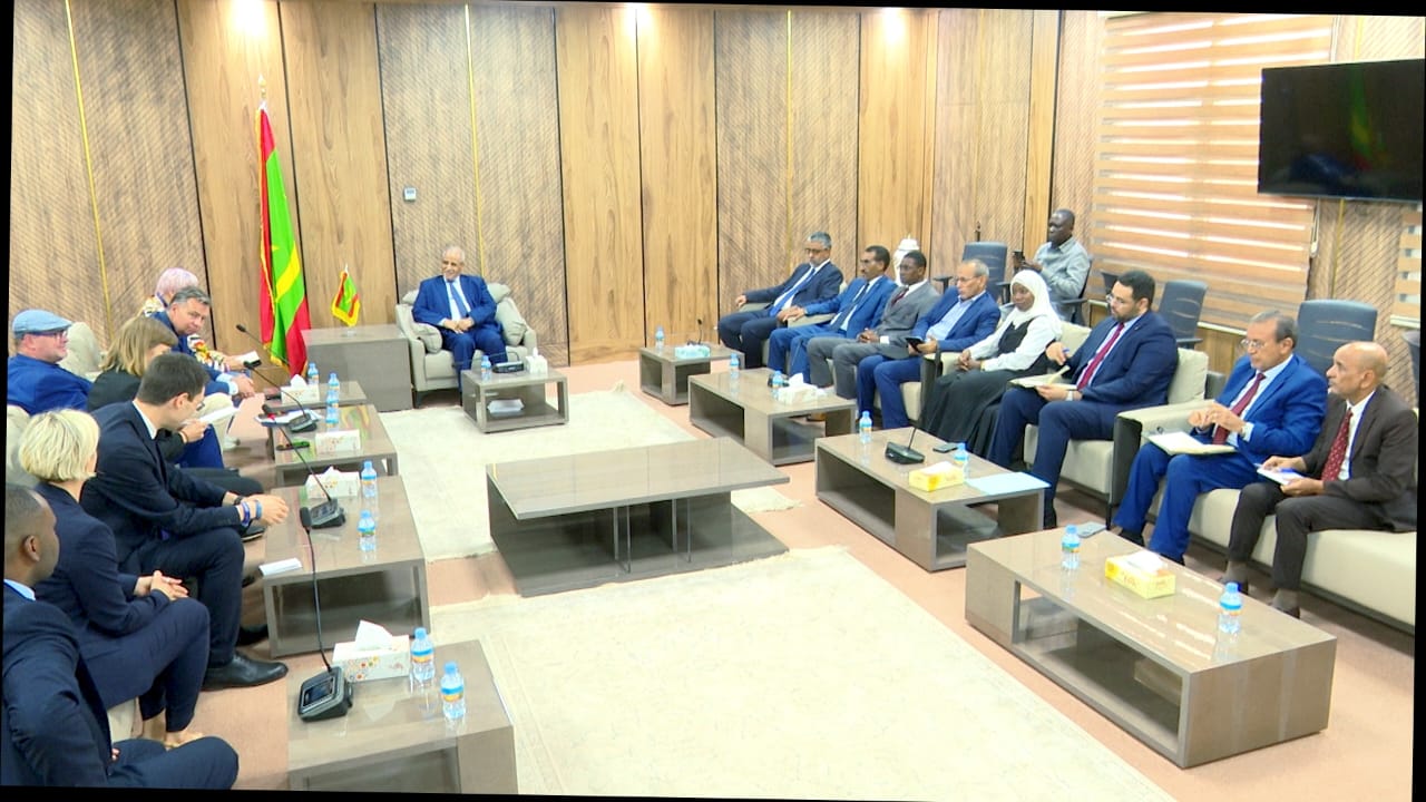 رئيس الجمعية الوطنية يستقبل وفداً برلمانياً من البوندستاغ الألماني&nbsp;